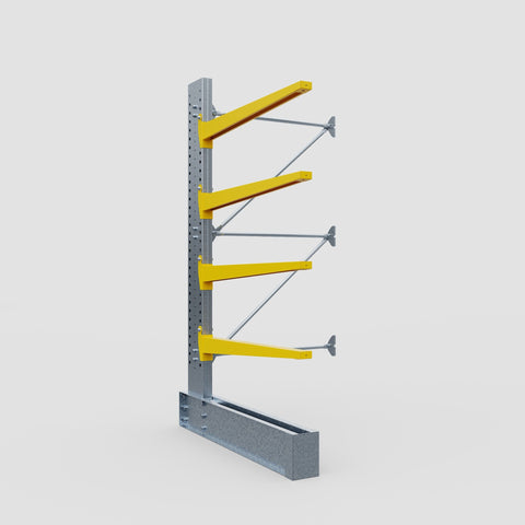 Cantilever Rack - Single Sided - Super Heavy Duty - Powder Coated - Add-On Bay - Height 4267mm