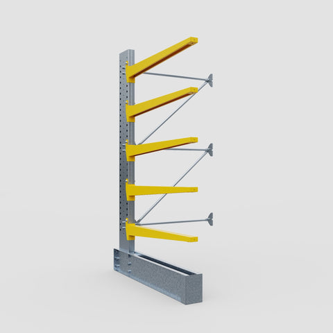 Cantilever Rack - Single Sided - Super Heavy Duty - Powder Coated - Add-On Bay - Height 4267mm