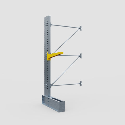 Cantilever Rack - Single Sided - Ultra Heavy Duty - Powder Coated - Add-On Bay - Height 4267mm