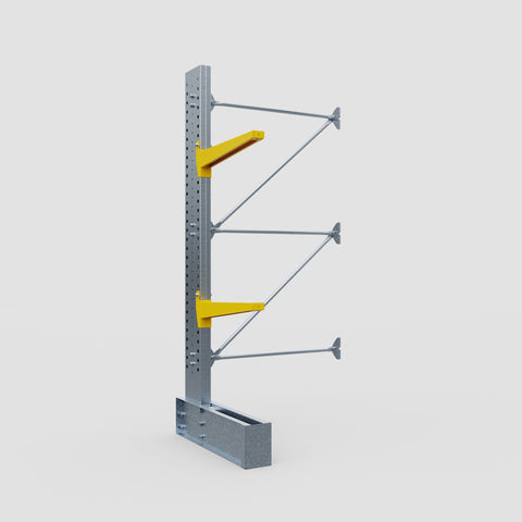 Cantilever Rack - Single Sided - Ultra Heavy Duty - Powder Coated - Add-On Bay - Height 4267mm