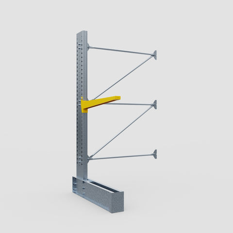 Cantilever Rack - Single Sided - Super Heavy Duty - Powder Coated - Add-On Bay - Height 4267mm