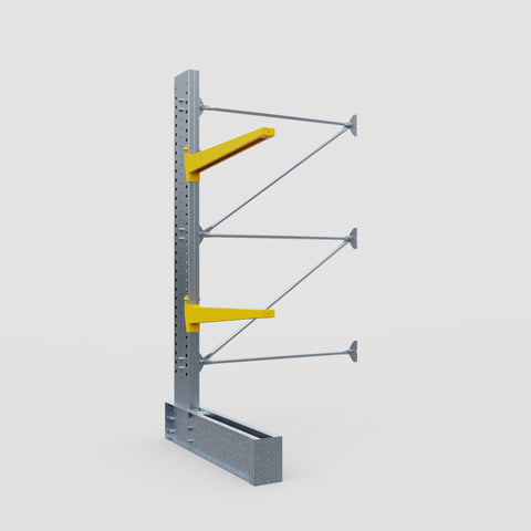 Cantilever Rack - Single Sided - Super Heavy Duty - Powder Coated - Add-On Bay - Height 4267mm