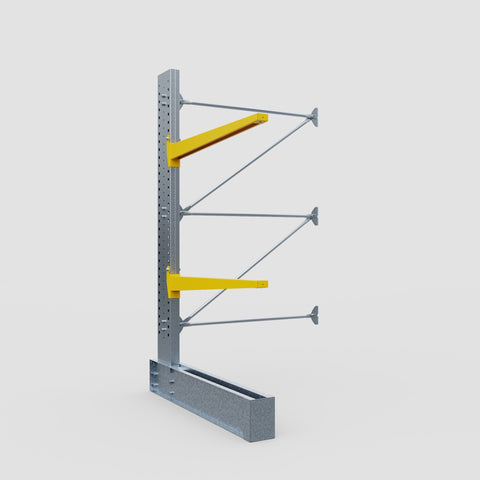 Cantilever Rack - Single Sided - Super Heavy Duty - Powder Coated - Add-On Bay - Height 4267mm
