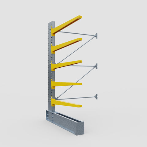 Cantilever Rack - Single Sided - Ultra Heavy Duty - Powder Coated - Add-On Bay - Height 4267mm
