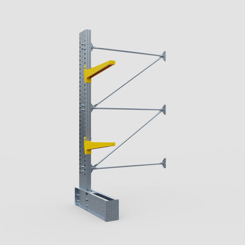 Cantilever Rack - Single Sided - Super Heavy Duty - Powder Coated - Add-On Bay - Height 4267mm