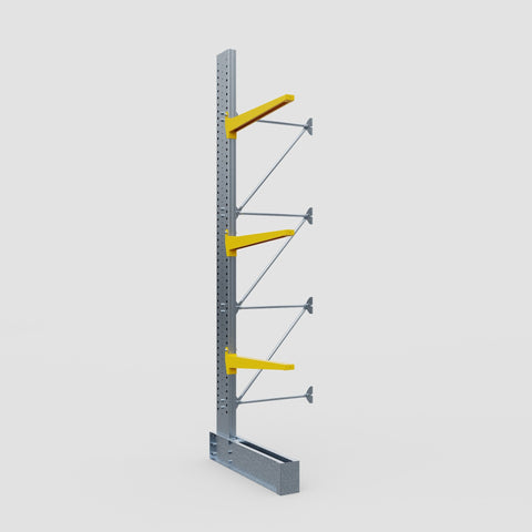 Cantilever Rack - Single Sided - Super Heavy Duty - Powder Coated - Add-On Bay - Height 4877mm