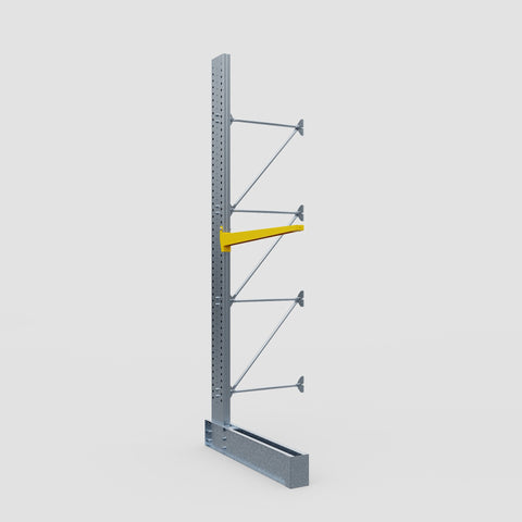 Cantilever Rack - Single Sided - Heavy Duty - Powder Coated - Add-On Bay - Height 4572mm