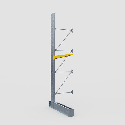 Cantilever Rack - Single Sided - Super Heavy Duty - Powder Coated - Add-On Bay - Height 4877mm