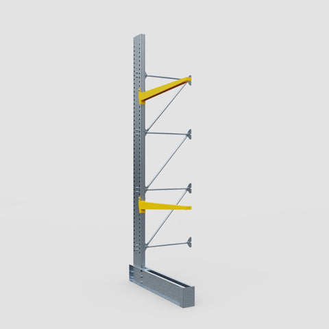 Cantilever Rack - Single Sided - Ultra Heavy Duty - Powder Coated - Add-On Bay - Height 4877mm