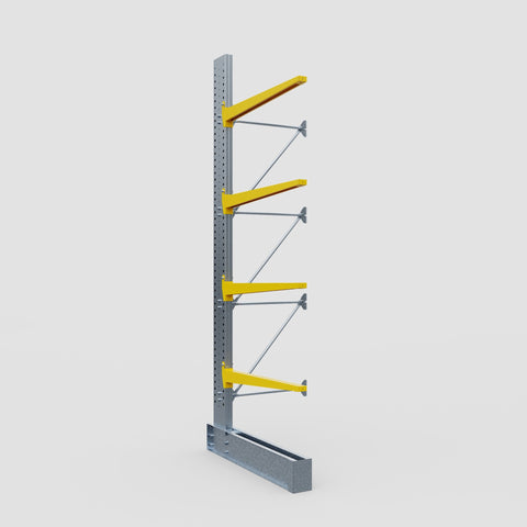 Cantilever Rack - Single Sided - Super Heavy Duty - Powder Coated - Add-On Bay - Height 4877mm