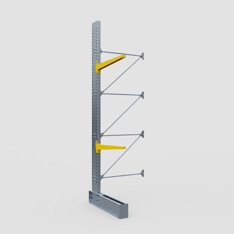 Cantilever Rack - Single Sided - Super Heavy Duty - Powder Coated - Add-On Bay - Height 4877mm