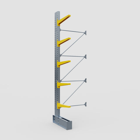 Cantilever Rack - Single Sided - Heavy Duty - Powder Coated - Add-On Bay - Height 4572mm