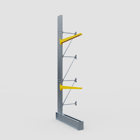 Cantilever Rack - Single Sided - Super Heavy Duty - Powder Coated - Add-On Bay - Height 4877mm