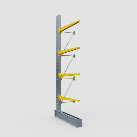 Cantilever Rack - Single Sided - Super Heavy Duty - Powder Coated - Add-On Bay - Height 4877mm