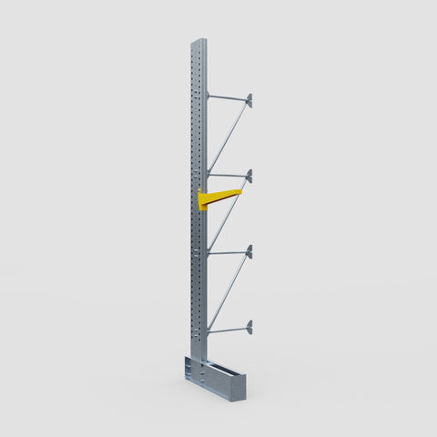 Cantilever Rack - Single Sided - Heavy Duty - Powder Coated - Add-On Bay - Height 4572mm