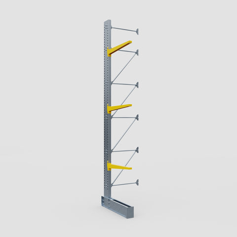 Cantilever Rack - Single Sided - Heavy Duty - Powder Coated - Add-On Bay - Height 5791mm