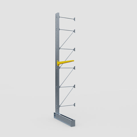 Cantilever Rack - Single Sided - Super Heavy Duty - Powder Coated - Add-On Bay - Height 5791mm
