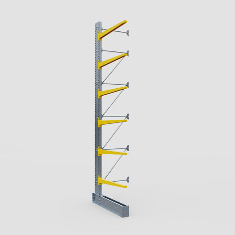 Cantilever Rack - Single Sided - Ultra Heavy Duty - Powder Coated - Add-On Bay - Height 5791mm