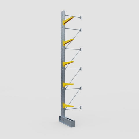 Cantilever Rack - Single Sided - Ultra Heavy Duty - Powder Coated - Add-On Bay - Height 5791mm