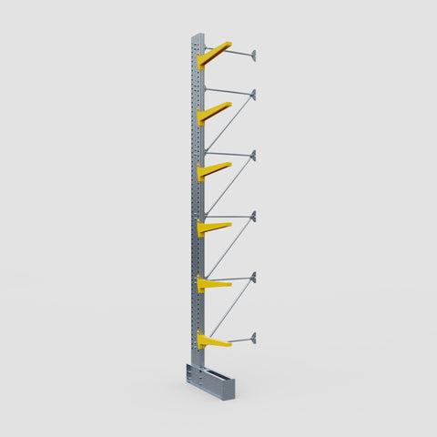 Cantilever Rack - Single Sided - Ultra Heavy Duty - Powder Coated - Add-On Bay - Height 5791mm