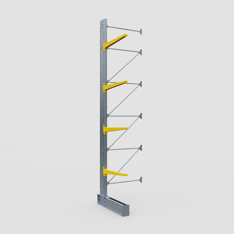 Cantilever Rack - Single Sided - Ultra Heavy Duty - Powder Coated - Add-On Bay - Height 5791mm