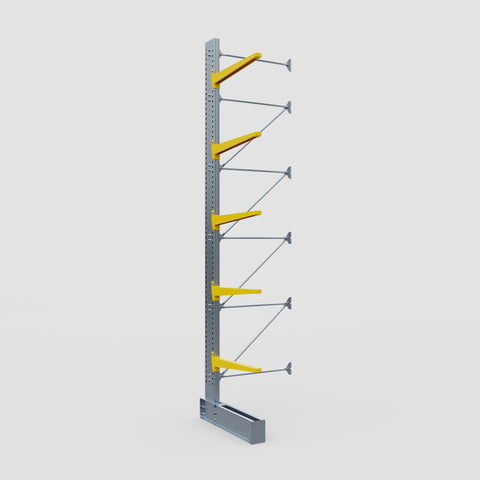 Cantilever Rack - Single Sided - Ultra Heavy Duty - Powder Coated - Add-On Bay - Height 5791mm