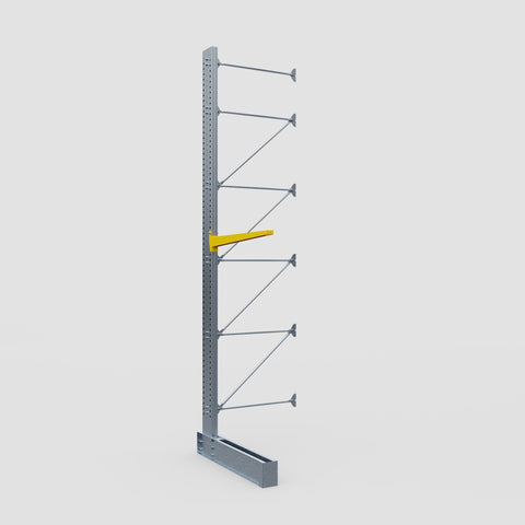 Cantilever Rack - Single Sided - Ultra Heavy Duty - Powder Coated - Add-On Bay - Height 5791mm