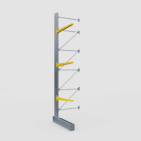 Cantilever Rack - Single Sided - Super Heavy Duty - Powder Coated - Add-On Bay - Height 5791mm