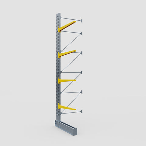 Cantilever Rack - Single Sided - Super Heavy Duty - Powder Coated - Add-On Bay - Height 5791mm