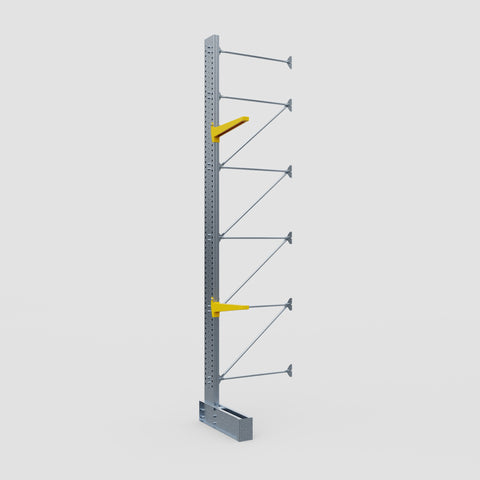 Cantilever Rack - Single Sided - Heavy Duty - Powder Coated - Add-On Bay - Height 5791mm