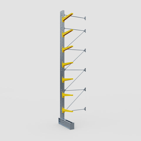 Cantilever Rack - Single Sided - Super Heavy Duty - Powder Coated - Add-On Bay - Height 5791mm