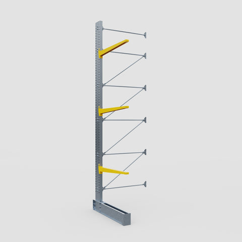 Cantilever Rack - Single Sided - Super Heavy Duty - Powder Coated - Add-On Bay - Height 5791mm