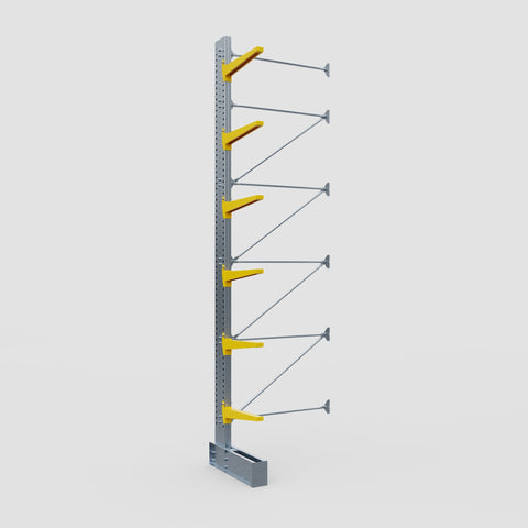 Cantilever Rack - Single Sided - Super Heavy Duty - Powder Coated - Add-On Bay - Height 5791mm