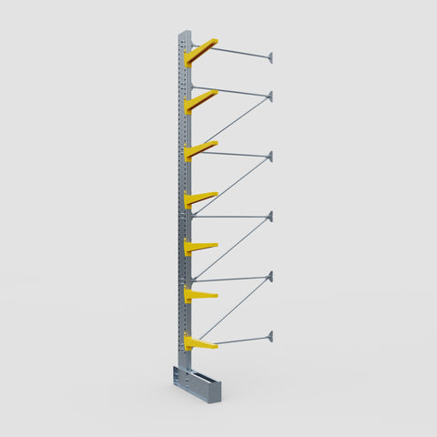 Cantilever Rack - Single Sided - Ultra Heavy Duty - Powder Coated - Add-On Bay - Height 5791mm