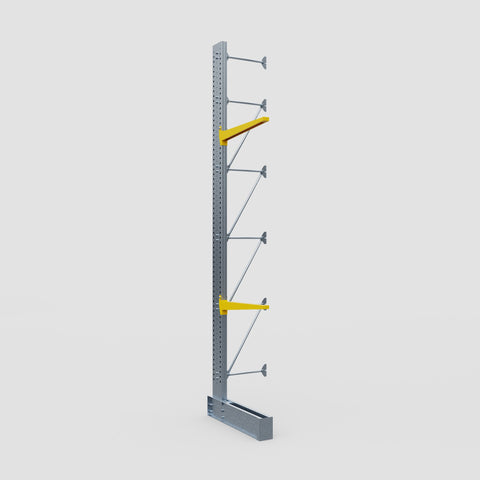 Cantilever Rack - Single Sided - Heavy Duty - Powder Coated - Add-On Bay - Height 5791mm