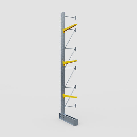 Cantilever Rack - Single Sided - Heavy Duty - Powder Coated - Add-On Bay - Height 5791mm