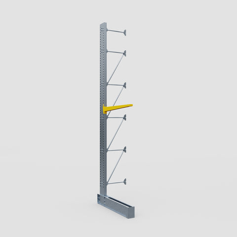 Cantilever Rack - Single Sided - Heavy Duty - Powder Coated - Add-On Bay - Height 5791mm