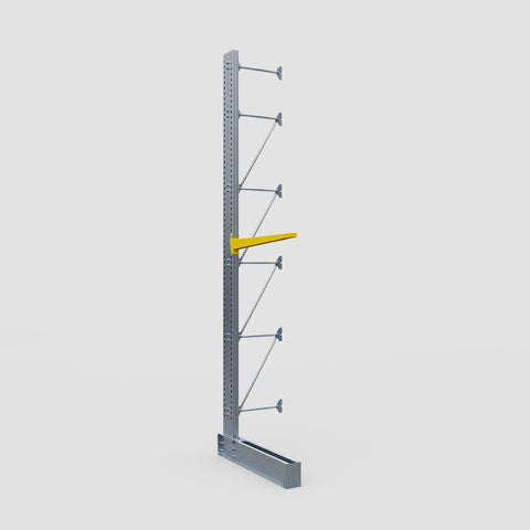 Cantilever Rack - Single Sided - Ultra Heavy Duty - Powder Coated - Add-On Bay - Height 5791mm