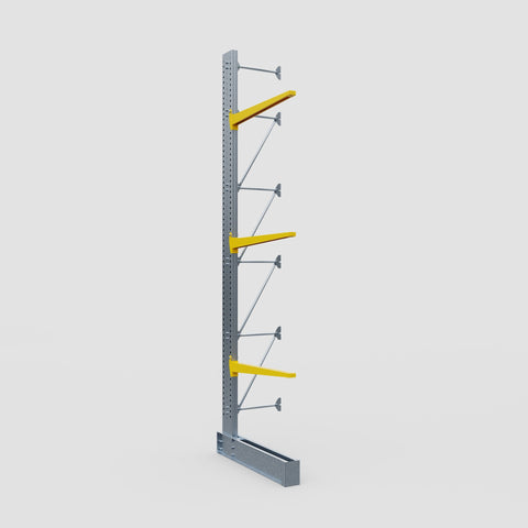 Cantilever Rack - Single Sided - Ultra Heavy Duty - Powder Coated - Add-On Bay - Height 5791mm