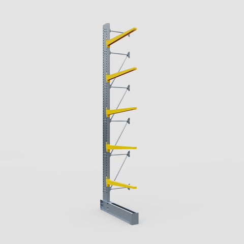 Cantilever Rack - Single Sided - Heavy Duty - Powder Coated - Add-On Bay - Height 5791mm