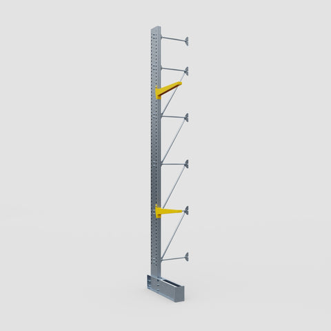Cantilever Rack - Single Sided - Ultra Heavy Duty - Powder Coated - Add-On Bay - Height 5791mm
