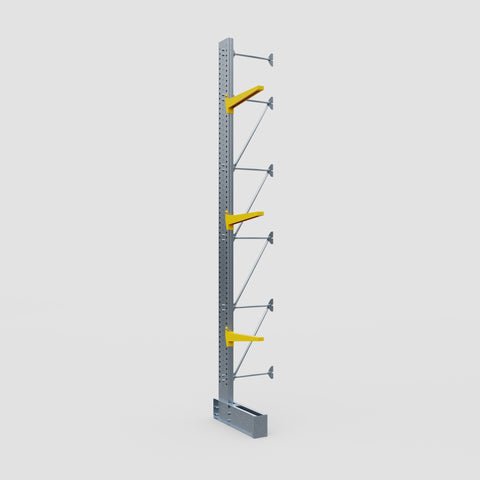 Cantilever Rack - Single Sided - Heavy Duty - Powder Coated - Add-On Bay - Height 5791mm