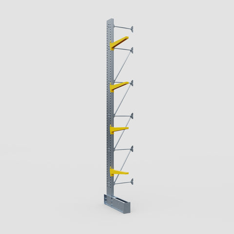 Cantilever Rack - Single Sided - Ultra Heavy Duty - Powder Coated - Add-On Bay - Height 5791mm