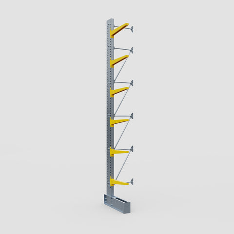 Cantilever Rack - Single Sided - Super Heavy Duty - Powder Coated - Add-On Bay - Height 5791mm
