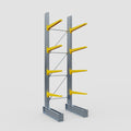 Cantilever Rack - Single Sided - Super Heavy Duty - Powder Coated - Full Bay - Height 4877mm