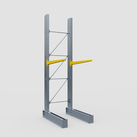 Cantilever Rack - Single Sided - Super Heavy Duty - Powder Coated - Full Bay - Height 4877mm