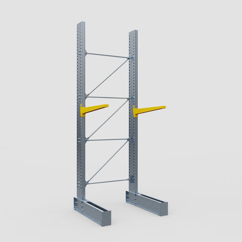 Cantilever Rack - Single Sided - Heavy Duty - Powder Coated - Full Bay - Height 4572mm