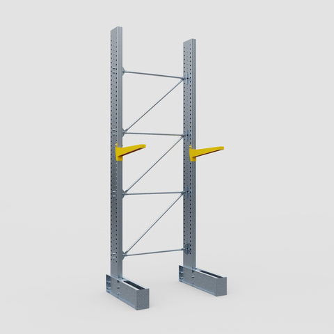 Cantilever Rack - Single Sided - Super Heavy Duty - Powder Coated - Full Bay - Height 4877mm
