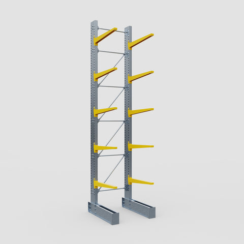 Cantilever Rack - Single Sided - Heavy Duty - Powder Coated - Full Bay - Height 5791mm