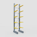 Cantilever Rack - Single Sided - Ultra Heavy Duty - Powder Coated - Full Bay - Height 5791mm